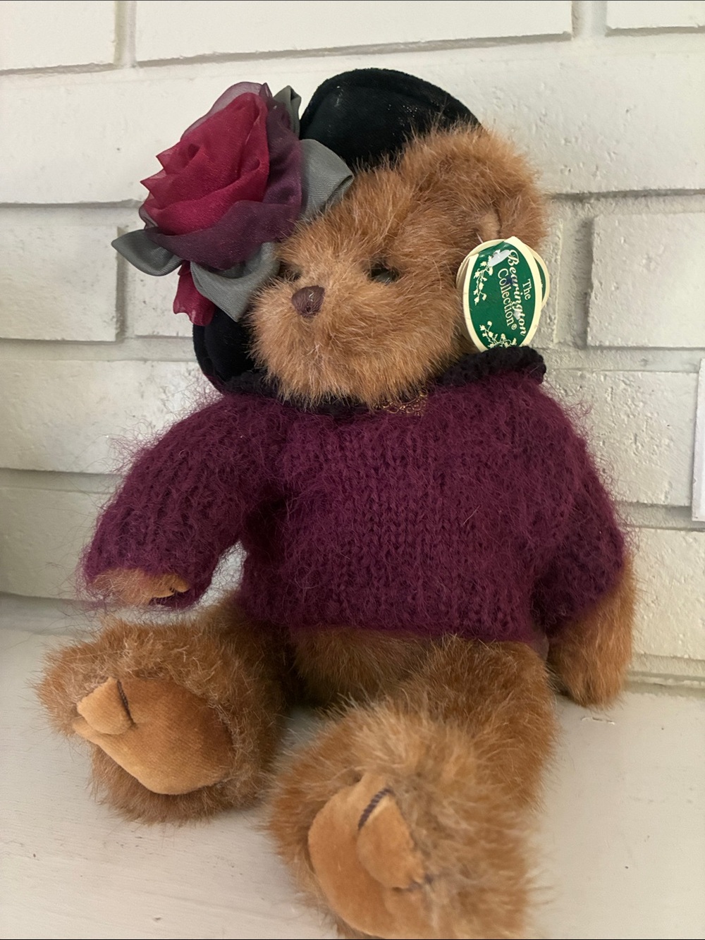 Tina Teaberry - Plush Teddy  - The Bearrington Collection - Limited Edition